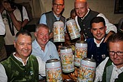 Braumeister aller Brauerein stellten sich dem direkten Vergleich ihrer Oktoberfest-Biere {Foto: Martin Schmitz)